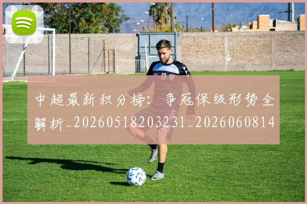 中超最新积分榜：争冠保级形势全解析_20260518203231_20260608142520